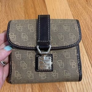 Dooney and Bourke Signature wallet